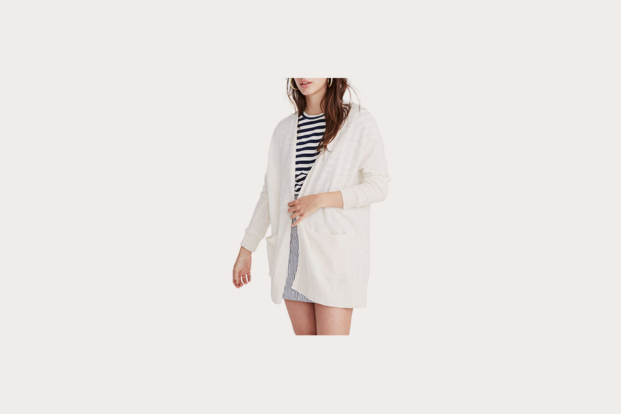 Madewell Summer Ryder Stripe Cardigan