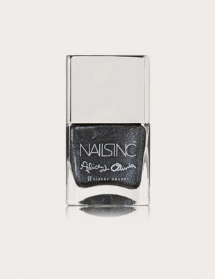 Nails INC Alice and Olivia Black Diamond