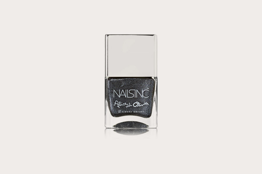 Nails INC Alice and Olivia Black Diamond