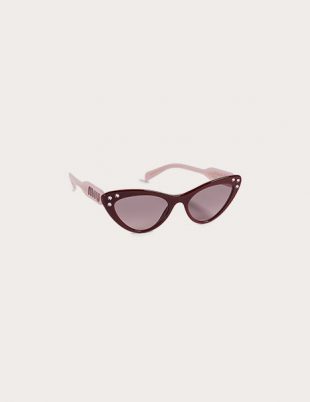 Crystals Cat Eye Sunglasses by Miu Miu