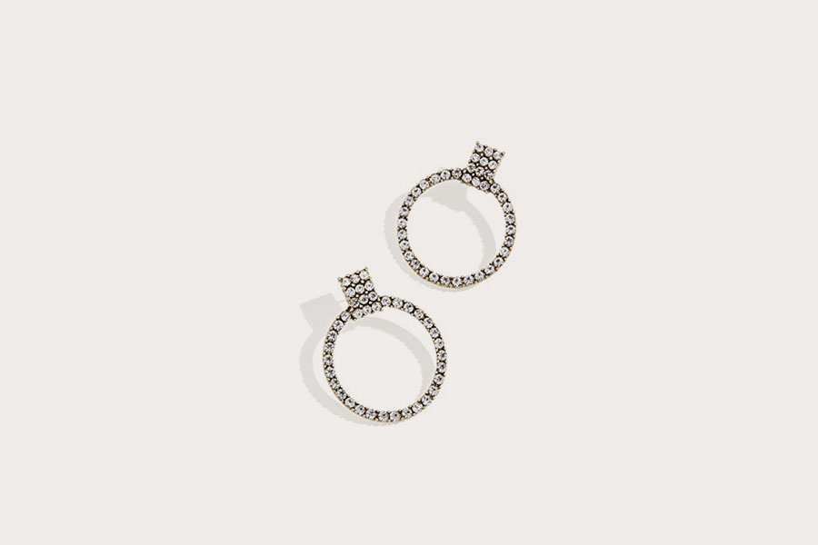 Gemma Hoop Earrings from Baublebar