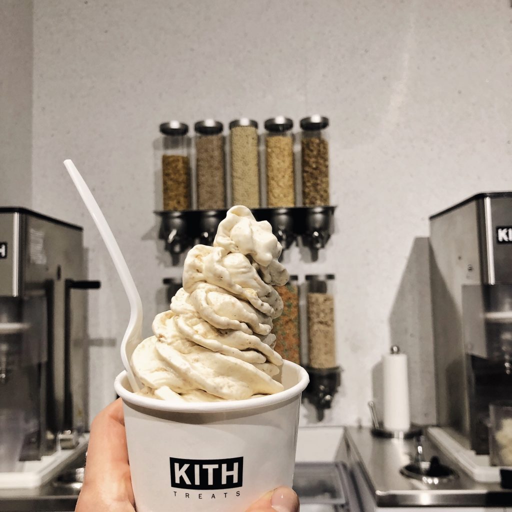 Ice cream in a Kith cup