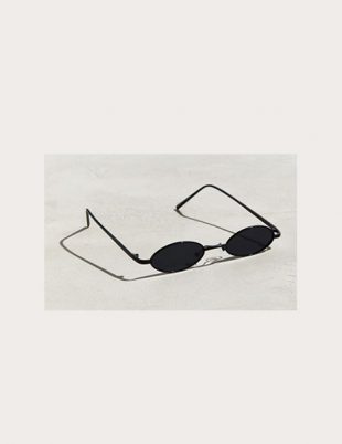 Narrow Mini Wire Oval Sunglasses