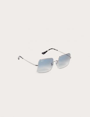 Oversized Square Mirrored Sunglasses by Ray-Ban
