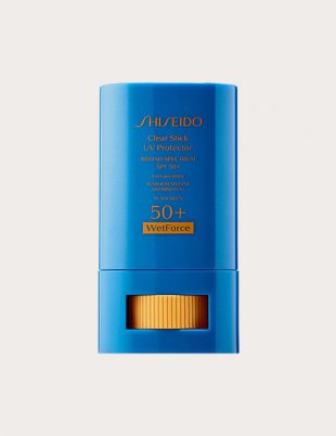 Sheseido Clear Stick UV Protector WetForce SPF50+