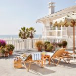 Beachfront with chairs